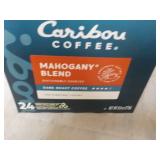 Keurig 24 pods Caribou Coffee Mahog...