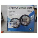 Derusting 10" Weeding Wheel...
