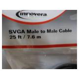 2 Innovera SVGA Male to Male Cables...
