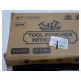 6 pack Ticonn Tool Pouches...