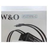 W & O ip Type C Retractable Cable C...