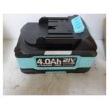 4.0 AH 21V Lithium Ion Battery...