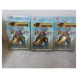 3 Rubberband Roadster Wooden Kits...