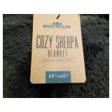 Sherpa Blanket 50 x 60"...