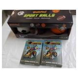 Sport Balls and Wooden Racecar Kits...