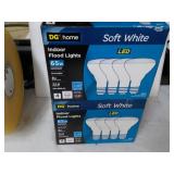 2 DG Home 4 packs 65 w LED Indoor F...