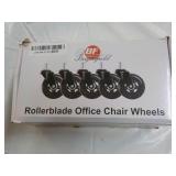 Roller blade Office Chair Wheels...