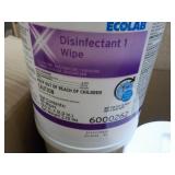 3 Ecolab 85 Wipes each Disinfectant...