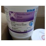 3 Ecolab 85 Wipes each Disinfectant...