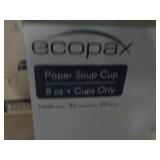 Case Ecopax 1000 Paper 8 oz Soup Cu...