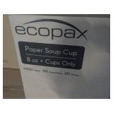 Case Ecopax 1000 Paper 8 oz Soup Cu...
