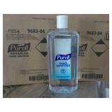 8 Bottles 2 cases Purell 33.8 oz Ha...