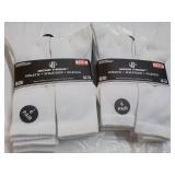 12 pair Wear Proof White Athletic S...