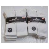 12 pair Wear Proof White Athletic S...