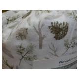 4 piece Flannel Sheet Set King Size...
