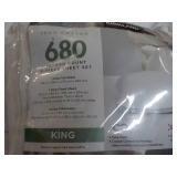 Kirkland 6 piece White Sheet Set Ki...