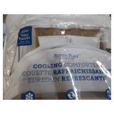 Cooling Comforter King Size White...