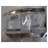 Kirkland 6 piece White Sheet Set Qu...