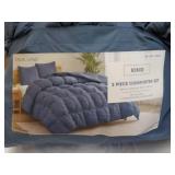 Casual Living Blue 3 Piece Comforte...