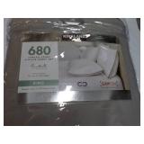 Kirkland King Grey 6 piece Sheet Se...