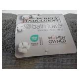 Purely Indulgent Bath Towel Grey...