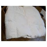 White Comforter 64 x 64"...