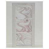 Swirled / Stained Glass 3-Panel Window
