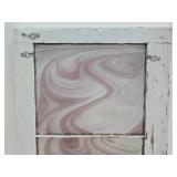 Swirled / Stained Glass 3-Panel Window