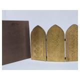 Very Nicely Detailed Religious Icon & 3-Panel Artwork