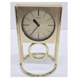 Working Retro Brass SEIKO Desk Clock #1