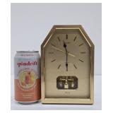 Working Retro Brass SEIKO Desk Clock #2