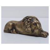 Vintage Brass Roadrunner & Lion