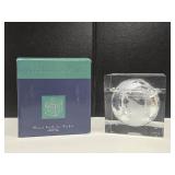 New in Box Planet Earth Lucite/Acrylic World Globe Ice Bucket