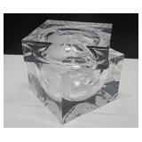 New in Box Planet Earth Lucite/Acrylic World Globe Ice Bucket