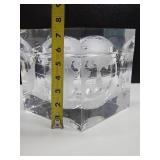 New in Box Planet Earth Lucite/Acrylic World Globe Ice Bucket