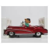 Near Mint or Mint in Box Vintage Tin Toy Car w/Tourist Photographers