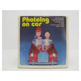 Near Mint or Mint in Box Vintage Tin Toy Car w/Tourist Photographers