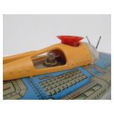 Awesome Larger Vintage Tin Litho Atomic Style Toy Car - Near Mint or Mint in Box