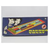 Vintage Tin Litho Windup Toy Car Set w/Original Box - "Rakodo Vonat"