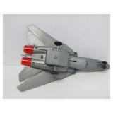 Vintage Tin Toy Jet Fighter Tomcat Airplane Toy in Original Box