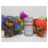 Large Lot of Vintage TROLL Dolls