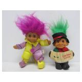 Large Lot of Vintage TROLL Dolls