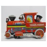 Mint in Box Vintage Hungarian Tin Litho Train Locomotive Toy