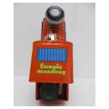Mint in Box Vintage Hungarian Tin Litho Train Locomotive Toy