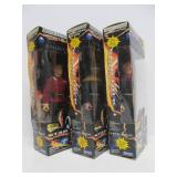 Lot of 5 Mint in Box STAR TREK Large Action Figures #2