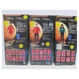 Lot of 5 Mint in Box STAR TREK Large Action Figures #3