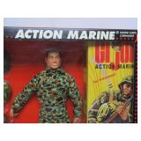 Mint in Box Large Size GI JOE Action Marine Set