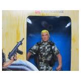 Mint in Box Large Size GI JOE Navy Seal Set w/Raft & Working Outboard
