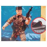 Mint in Box Large Size GI JOE Navy Seal Set w/Raft & Working Outboard