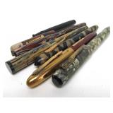 Estate Lot of Vintage Fountain Pens